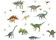 LINYAPRY-Direct Forest Dinosaurs Wall Stickers 1