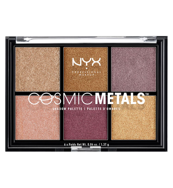 Cosmic Metals Metallic Eyeshadow Palette 1