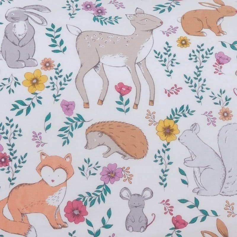 Enchanted Woodland Animals Children's Reversible Duvet Cover 2