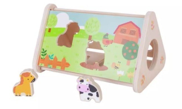 Animal Wooden Shape Sorter 3