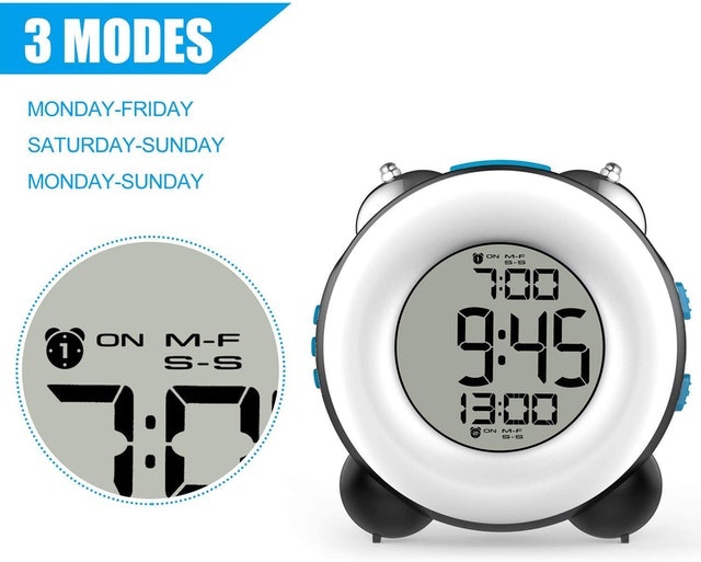 Loud Alarm Clock for Heavy Sleepers 2