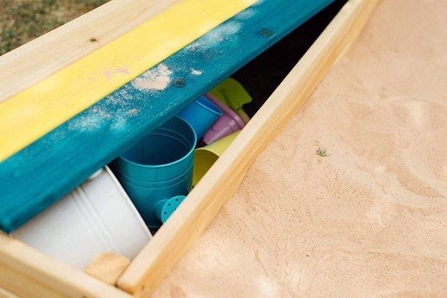 Store It Wooden Sand Pit 3