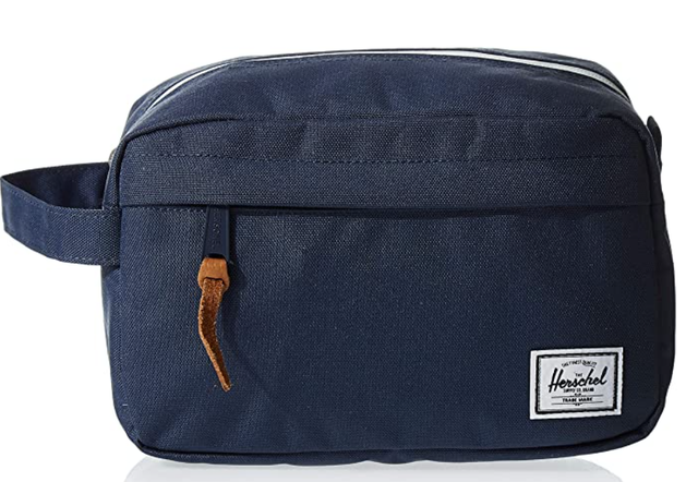 Toiletry Bag - Navy/Red 1