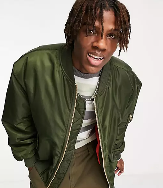 Recycled Polyester Bomber Jacket 1