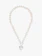 Bella Hammered Heart Pendant Necklace 1