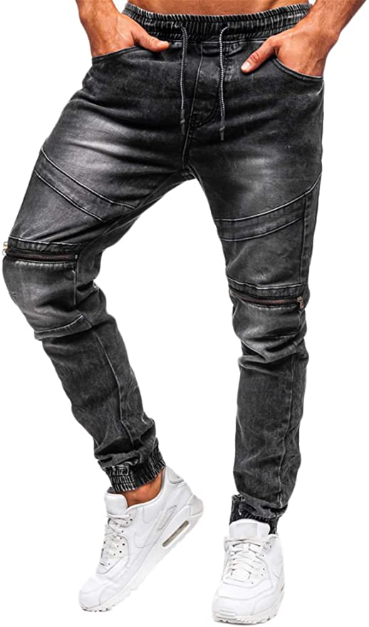 Men's Jogging Denim Pants  1