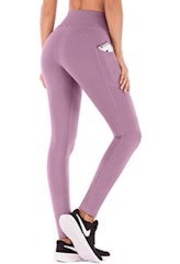 IUGA Leggings with Pockets for Women High Waisted Printed Yoga Pants for  Women W