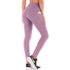 1. Iuga Tummy Control Yoga Pants with Pockets