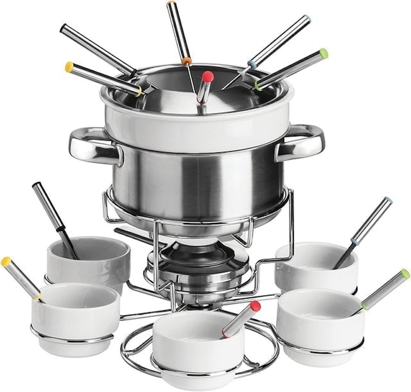 Stainless Steel Fondue Set 1