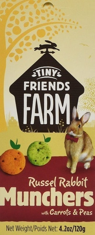 Russel Rabbit Munchers With Carrot & Peas 1