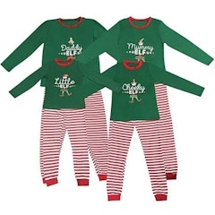 Elf Family Pyjamas Matching Set