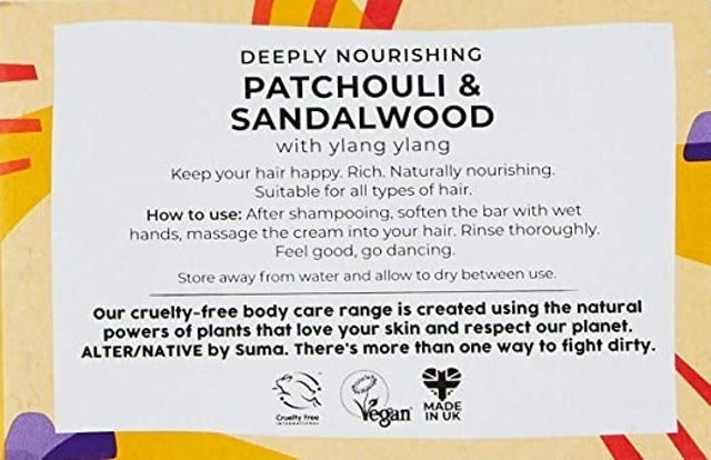 Patchouli and Sandalwood Conditioner Bar 2