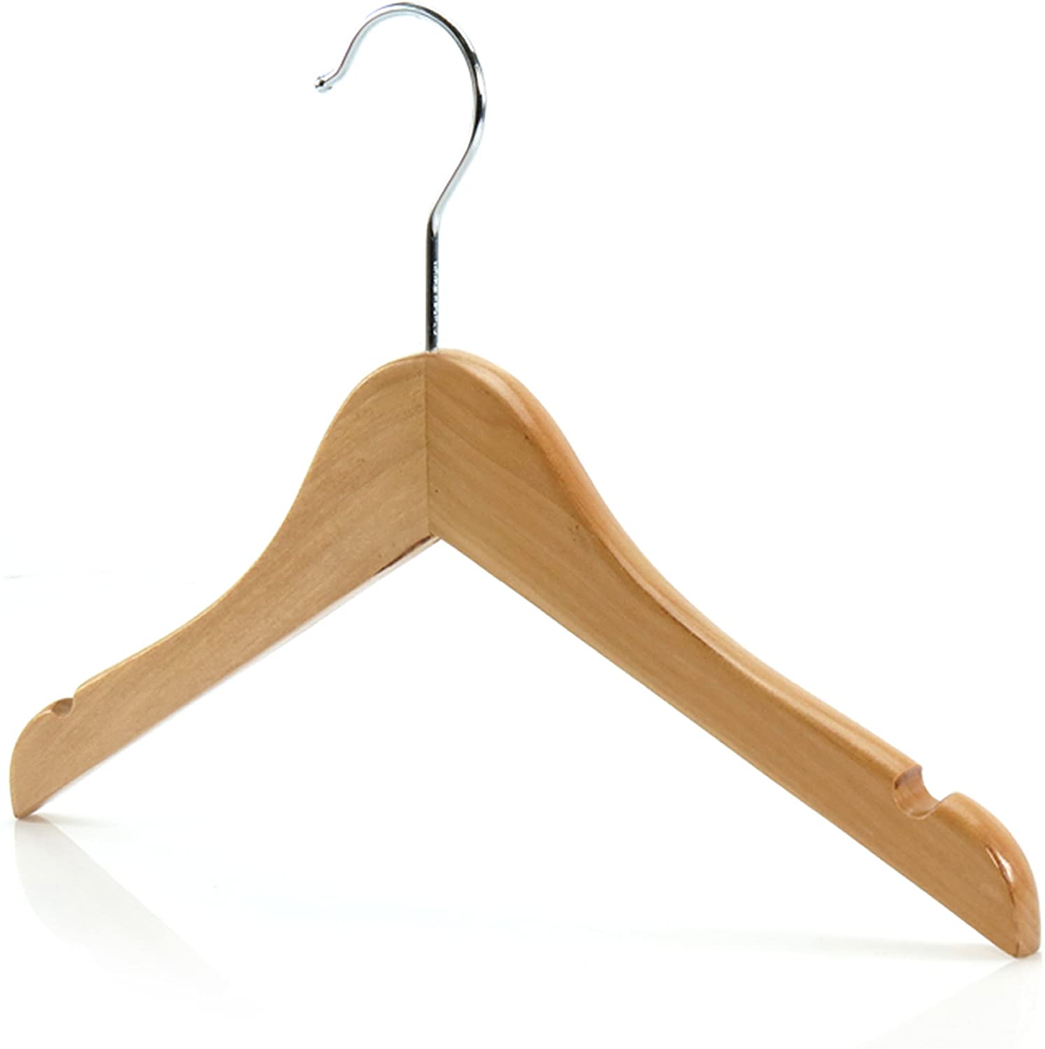 Natural Wooden Clothes Hangers 2