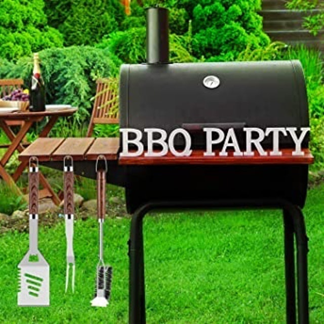 2-Pack BBQ Grill Brush and Scraper 2