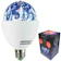 MSC 8. LED Rotating Multicolour Disco Ball Screw-Fitting Light Bulb 1