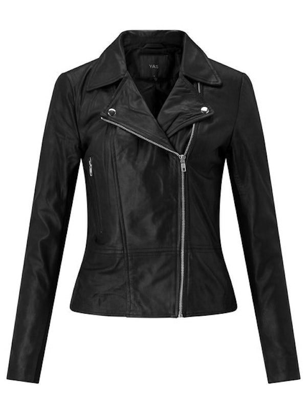 Sophie Leather Biker Jacket 1