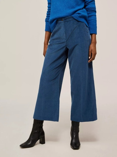 Tobia Cropped Corduroy Trousers 1