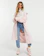 ASOS DESIGN Brushed Longline Shacket in Pink 1