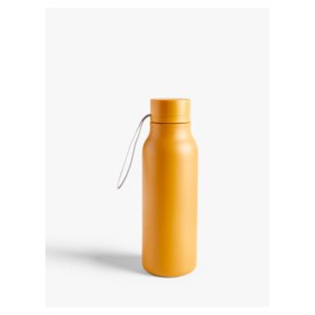 Stainless Steel Water Bottle in Mustard  1