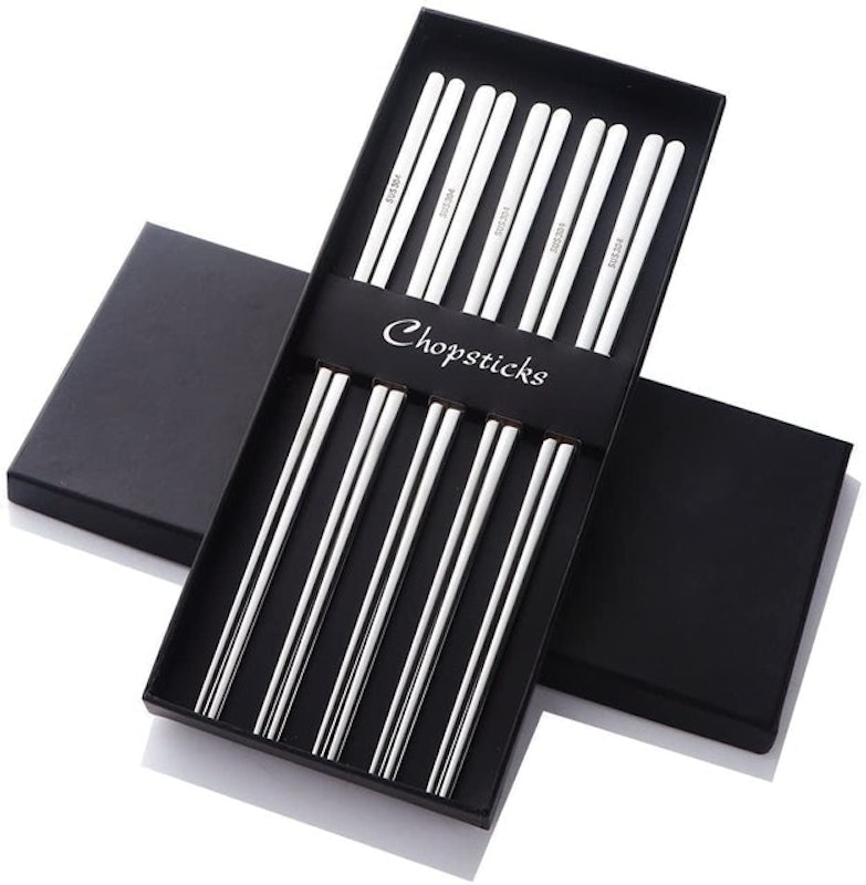 Silver Korean Chopsticks 1