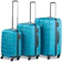 VonHaus Set of 3 Hard Shell Travel Cases 1
