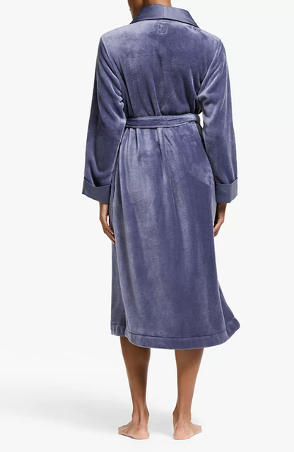Satin Fleece Robe 2