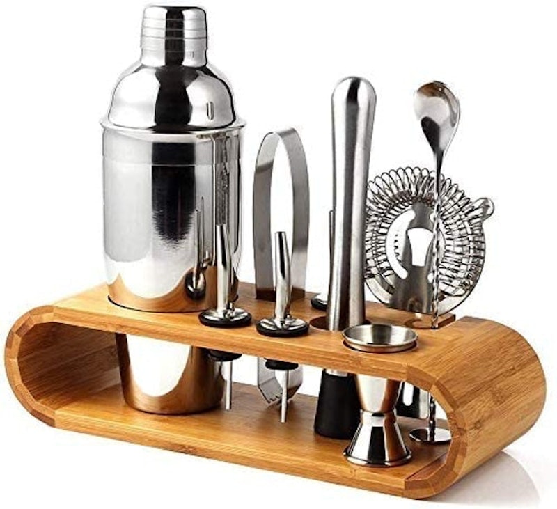 10-Piece Cocktail Shaker Set 1