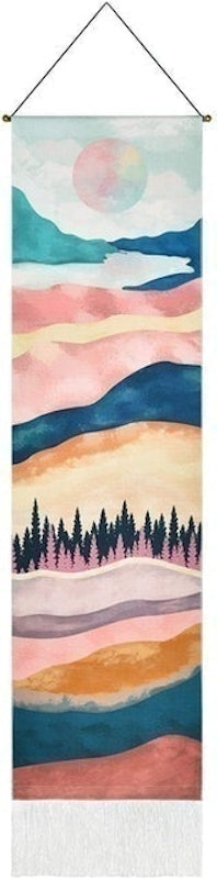 Mountain Sunset Tapestry 1