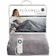Dreamland Relaxwell Luxury Heated Grey Throw 1