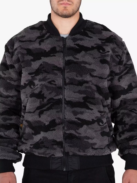 MA1 FLC Reversible Camo Bomber Jacket 2
