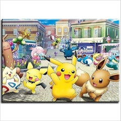 Pokemon Paint by Numbers for Adults