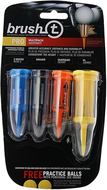 Brush T Multi-Pack of 4 Golf Tees 1