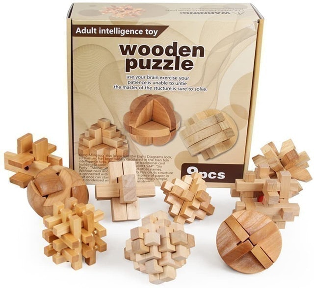 3D Wooden Puzzles 1