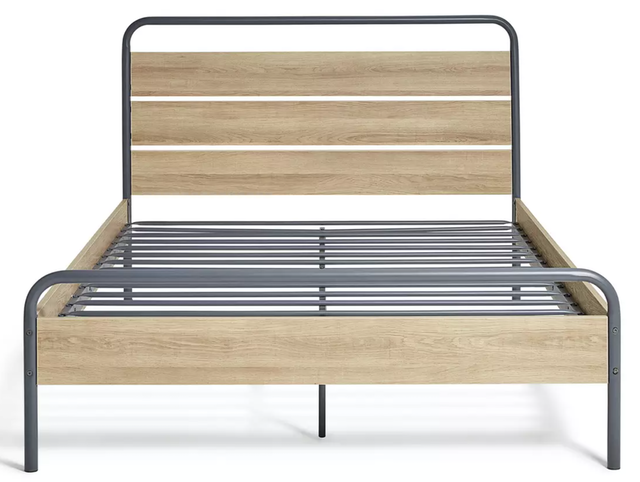 Industrial Double Bed Frame 2