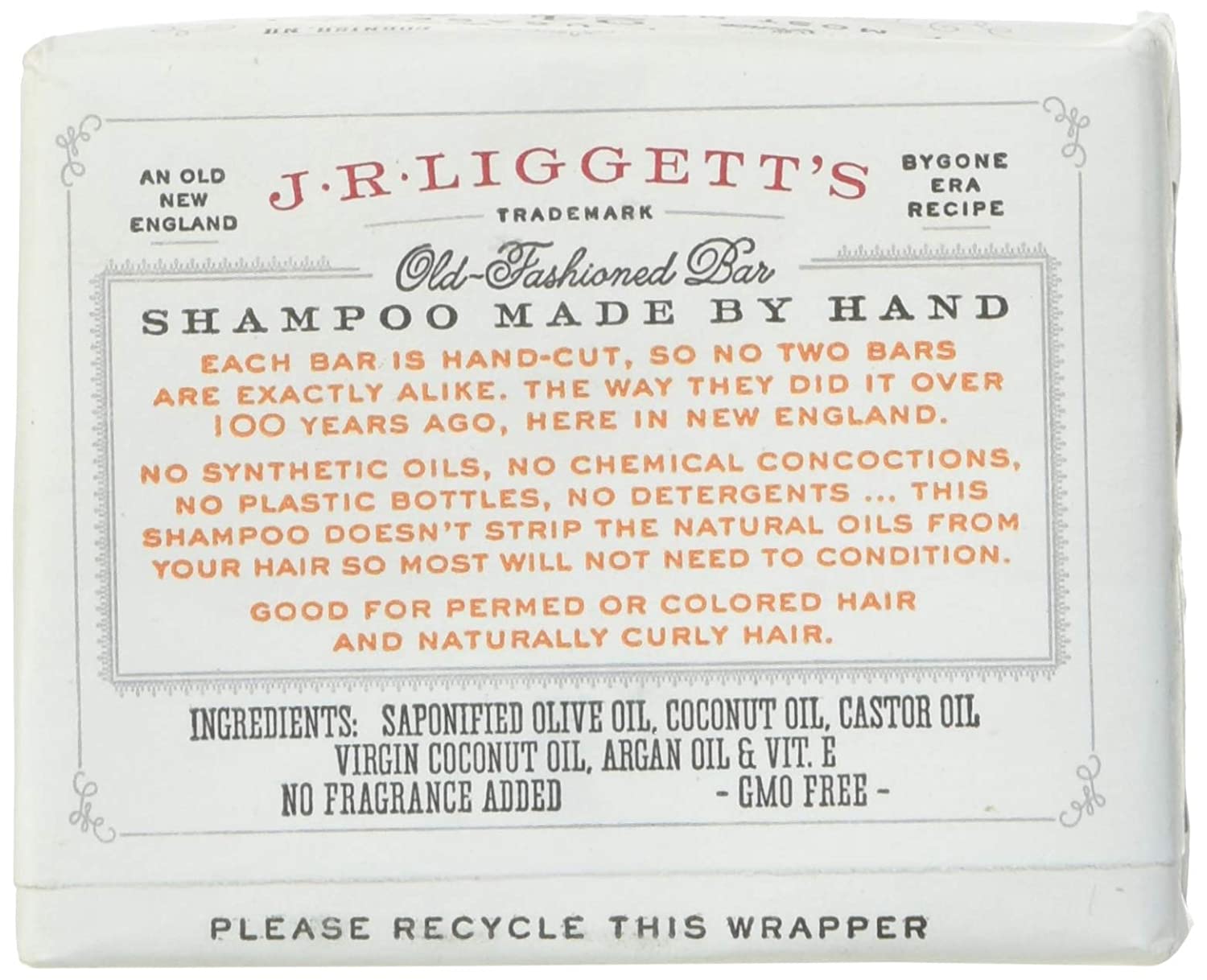 3. J R Liggett’s Old Fashioned Shampoo Bar 2