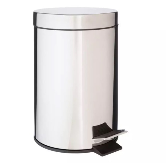 Stainless Steel Pedal Bin 1