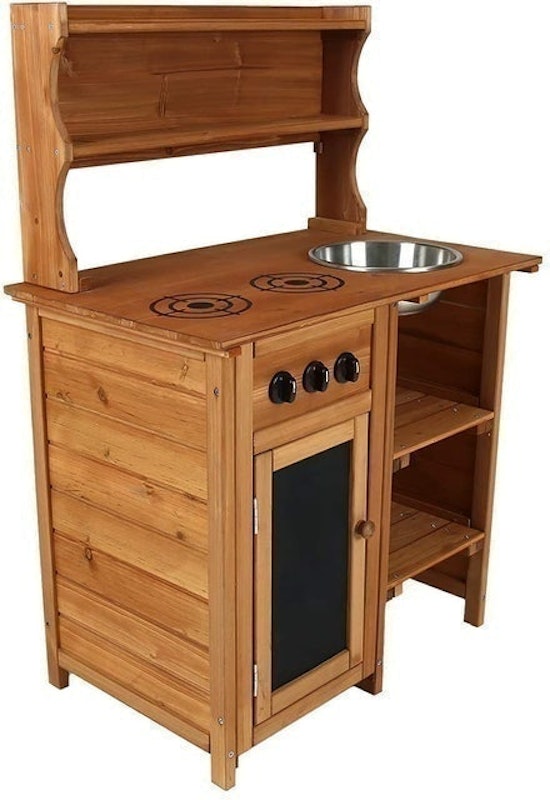 Children's Wooden Mud Kitchen 2