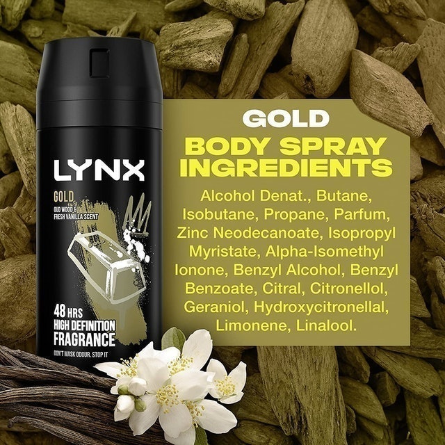Gold Body Spray 3