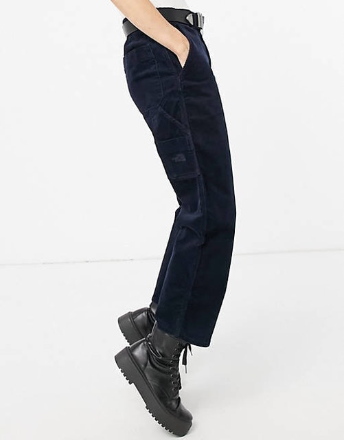 Berkeley Corduroy Trousers in Blue 2