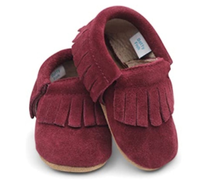 Soft Baby Moccasins 1