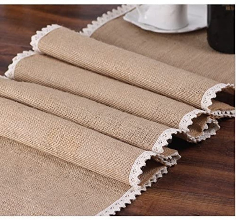Burlap Table Runner 2