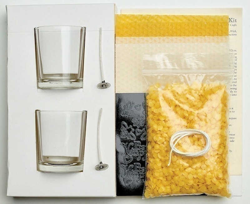 Natural Beeswax Candle Making Kit 2