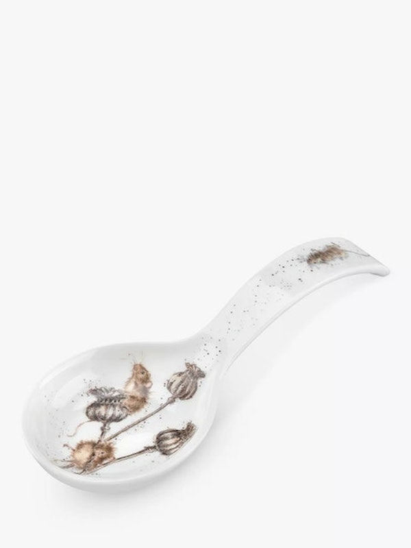 Country Mice Bone China Spoon Rest 1