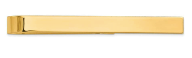 14ct Yellow Gold Tie Bar 1