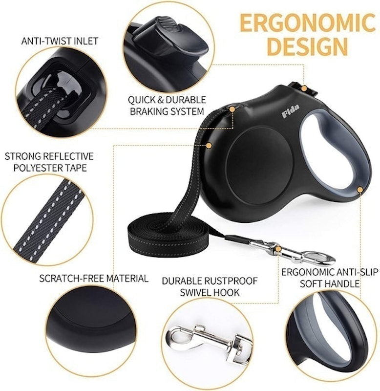 XS Retractable Dog Leash 4