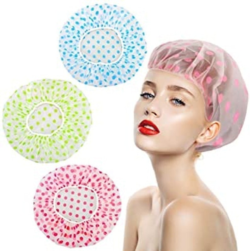 Shower Caps 3-Pack 1