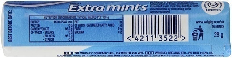 Extra Peppermint Sugar-free Mints 2