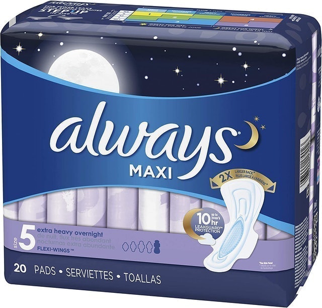 Ultra Night Size 4 Sanitary Towels 1