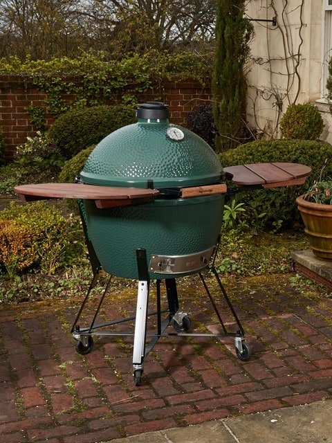 Extra Large Nest BBQ With Wood Shelves Bundle 2