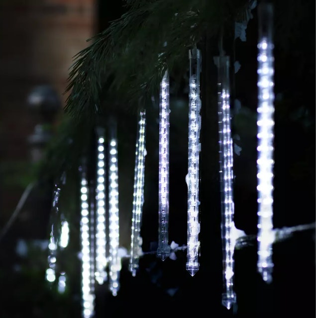 7. John Lewis 120 LED Icicle Lights 1